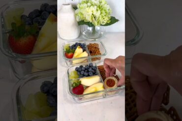 Pack lunch box with me/lunch box ideas #food #shorts #trending