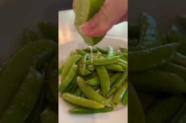 Healthy Snack: Sugar Snap Peas