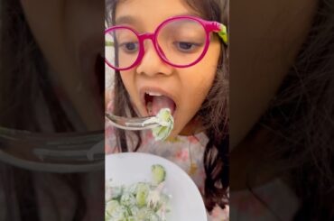 Easy cucumber salad recipe with yogurt | weight loss meal | healthy food#shortvideo #cooking