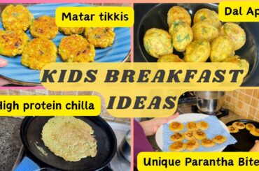 4 Quick & Healthy Breakfast Recipes for Kids ( vegetarian) #breakfast