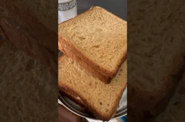 Healthy breakfast recipe peanut butter sandwich with banana tasty food shorts#healthybreakfast