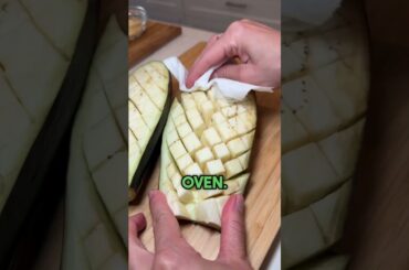 Low calorie eggplant parmesan #SHORTS #airfryer