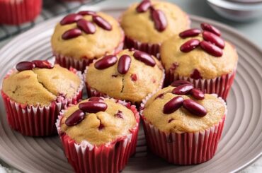 Low-calorie Red Bean Muffins Recipe | Flourless & Perfect For Weight Loss