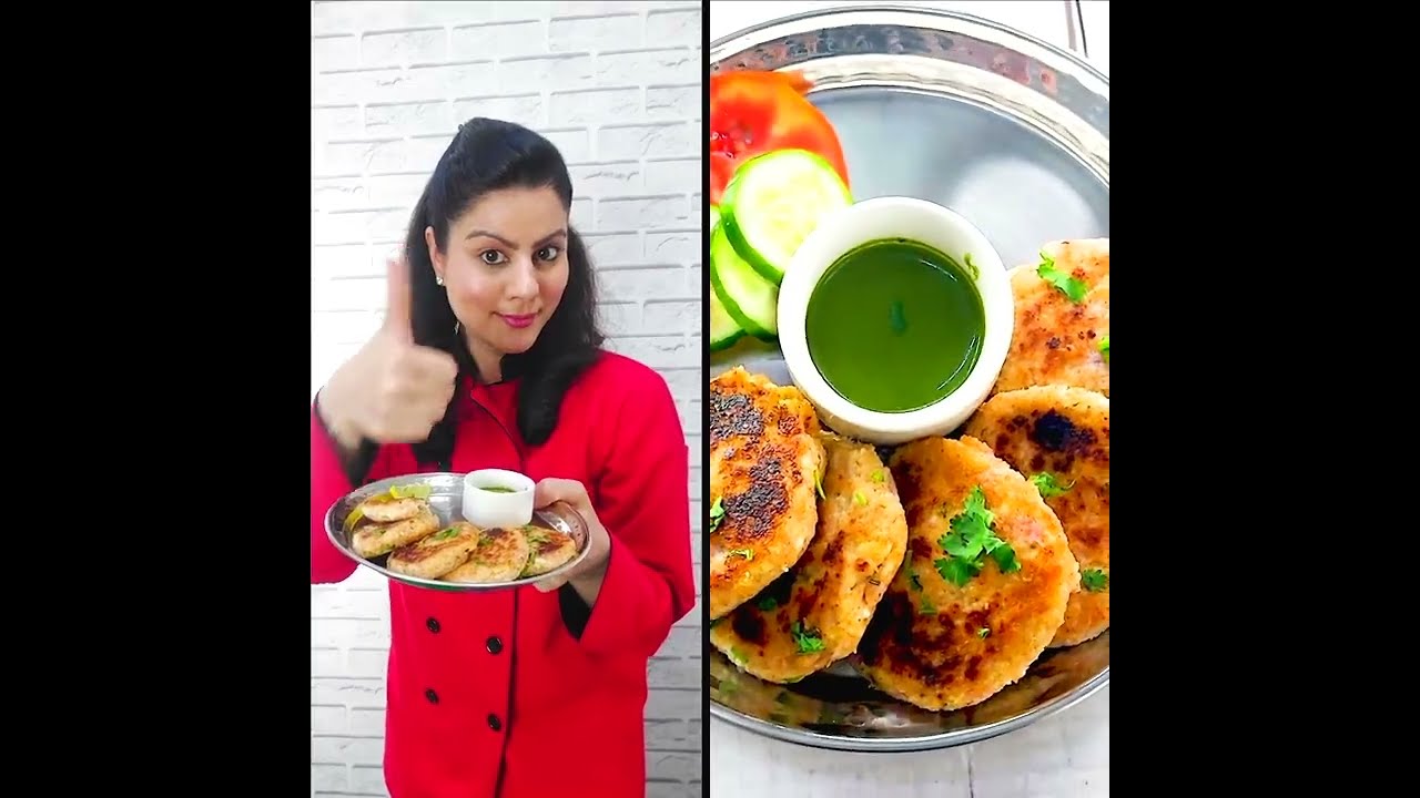Healthy Dahi Tikki Recipe | Low-Calorie Snack Option | Quick Snacks | Dt. Natasha Mohan Healthy Dahi Tikki Recipe | Low-Calorie Snack Option | Quick Snacks | Dt. Natasha Mohan