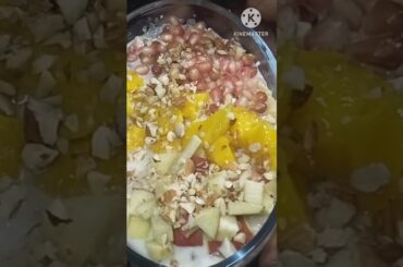 Overnight oats recipe/healthy breakfast ideas/Oatmeal recipe/shorts