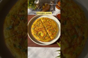 Easy & tasty breakfast recipe | Moonglet recipe | Healthy Breakfast  #ytviral #ytshort #subscribe