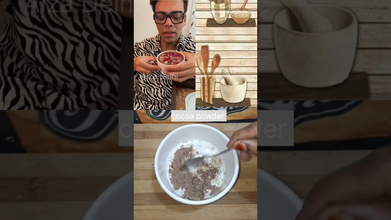 Karan Johar’s Favourite Breakfast Chocolate Oats Mousse #shorts #trending #karanjohar Karan Johar's Favourite Breakfast Chocolate Oats Mousse #shorts #trending #karanjohar