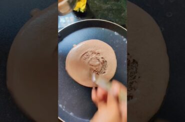 Healthy Breakfast recipe Raggi Dosa #viral #trending #reel #ytshorts #vlog #streetfood #foodie #food