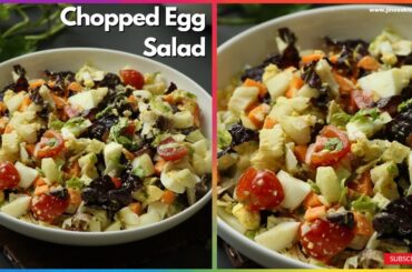 Protein-packed Egg Salad Recipe | Healthy & Oil-free Boiled Egg Salad | Easy And Delicious Salad #30