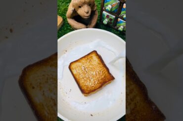 Milk Bread Toast Recipe | healthy breakfast recipe #breadtoaster #healthyfood #viral