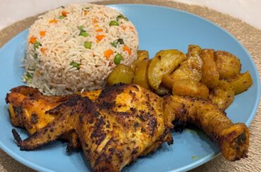 Low calorie diet chicken & rice recipe | super easy & healthy protein diet