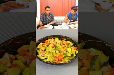 AKSHAY KUMAR AVOCADO SALAD RECIPE easy way to make #recipe #akshaykumar #shorts #viral #cook