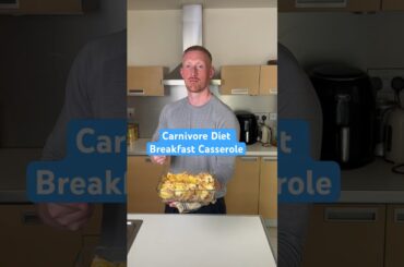 Carnivore Diet Breakfast Casserole #breakfast #healthy #carnivore #carnivorediet #recipe #cooking