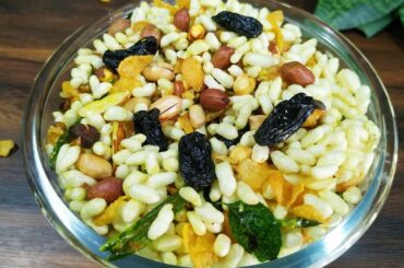 Healthy Diet Chivda | Zero Oil Recipe | Diwali Special | Healthy Snacks | Diwali Snacks | Food Link