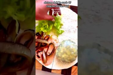 my high protein and low calorie recipe #shorts