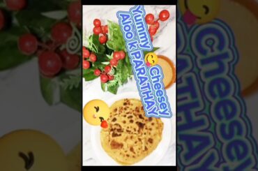 Aaloo Cheese paratha/Aaloo stuffed paratha/easy and simple breakfast recipe@khanapakana-29