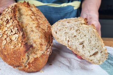 I don't buy bread anymore! The new perfect recipe for quick bread with oats