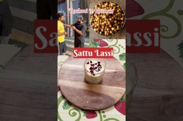 Viral Fitness Coach Nitesh Soni's  Protein Sattu Lassi Recipe #shorts