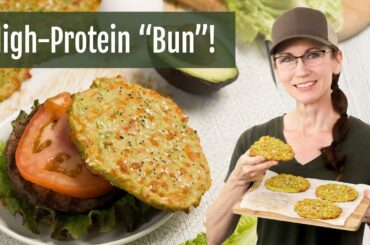 Easy 3 Ingredient Avocado Bread Buns High Protein Recipe