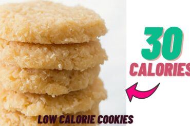 30 CALORIE COOKIES! COCONUT COOKIES