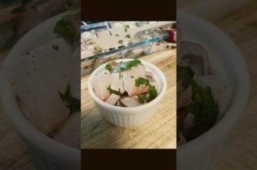 How to prepare a basic #ceviche #easydinner #healthyrecipes #fishrecipe #ceviche #cocinafacil