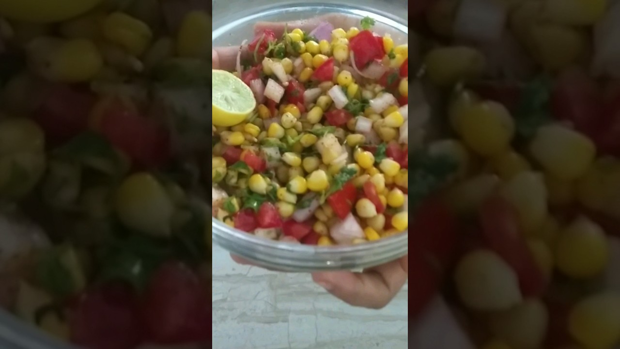 Sweet corn# chaat recipe easy and tasty #shorts #corn chaatHealty Diet Salad #youtubeshorts#viral Sweet corn# chaat recipe easy and tasty #shorts #corn chaatHealty Diet Salad #youtubeshorts#viral
