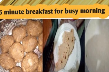 "5 -minute barkfast for busy morning || healthy breakfast ideas