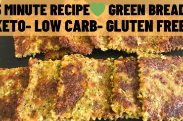 QUICK & EASY BREAD a HEALTHY RECIPE KETO & LOW CARB sugar free & diabetic friendly & gluten free