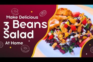 Delicious THREE BEAN SALAD #recipe #cookwithme | HEALTHY DINNER IDEAS