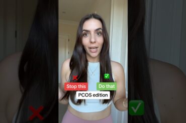 Do this, not that #pcos edition!