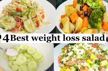Healthy salad recipes for weight loss| weight loss salad recipes | lose belly weight fast
