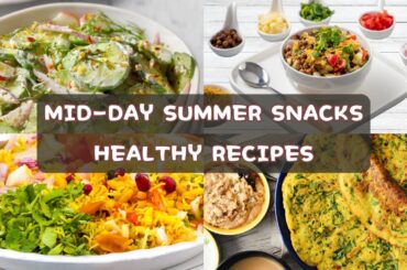 Mid day snack recipes| instant summer recipes | summer snacks at home #eveningsnacks #viral
