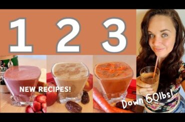 3 NEW *HOMEMADE* vegan protein shakes I created and drank that helped me lose 60lbs! (+announcement)