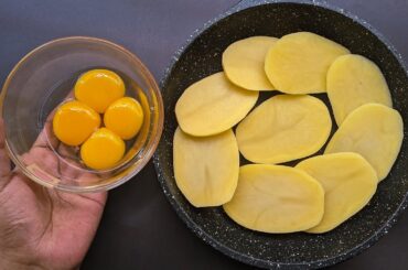 Just Add Eggs With Potatoes Its So Delicious/ Simple Breakfast Recipe/ Healthy Cheap & Tasty Snacks