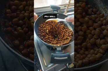 Tommorow's Morning Breakfast or Healthy Lunch? Chana Chaat Easy Recipe| Protein Chaat Recipe #shorts