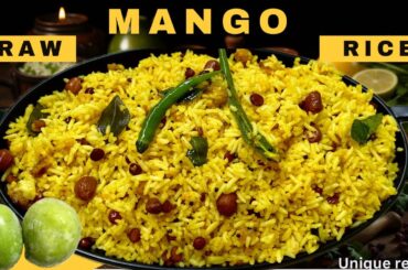Raw Mango Rice Recipe | Healthy Lunch Recipes | Kachha Aam Chawal | South Indian Special |