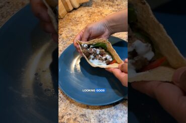 Tasty Pita Sandwich #pita #sandwich #meatballs #rice #lunch #recipe #healthy #tastyfood #shorts