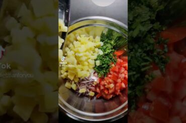 Low Calorie Chana Chat #healthy #weightloss #recipe