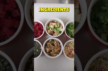 Fresh Healthy Salad | Easy Salad Recipe #healthyfood #suhibgayyur #vlogbites #trending #shortsfeed