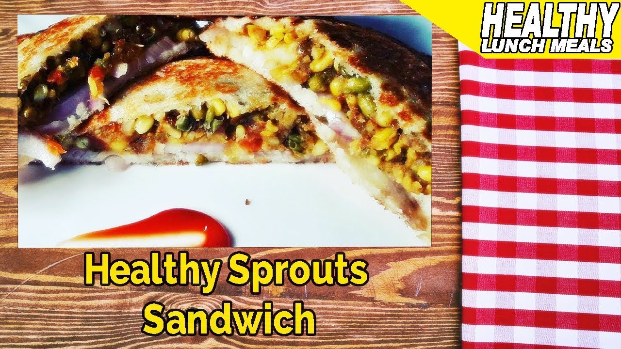Healthy Sprouts Sandwich – Quick Yummy Lunch Ideas Healthy Sprouts Sandwich - Quick Yummy Lunch Ideas