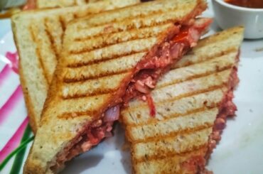 Sandwich recipe| Vegetables Sandwich|Beetroot sandwich|Healthy breakfast recipe| Quick recipe