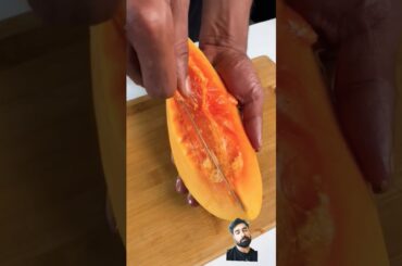 Healthy Papaya Juice #shorts#asmr #cooking #food #nature #shortsvideo #viral #outdoorcooking