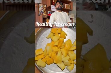 Viral Fitness Coach Nitesh Soni's Healthy Ice Cream Recipe #shorts #niteshsoni