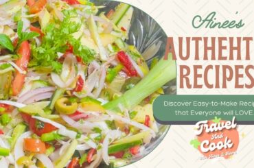 Salad Recipe | Healthy & Quick salad | Mix Veg Salad | Travel and Cook by Ainee & Kami