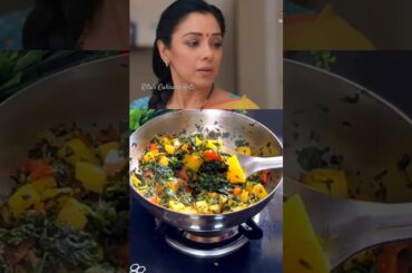 #ritusculinaryarts Pakhi jealous with Kinjal | Aloo Methi  | Celebrity recipe