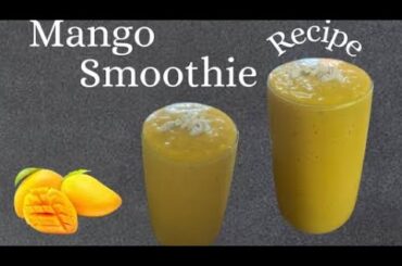 Oats and Mango Smoothies | Healthy Treats By Kusum | Breakfast Recipe | Healthy Breakfast | easy