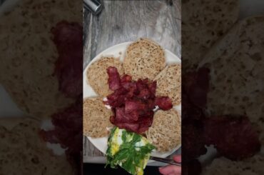 Duck Bacon Breakfast Sandwich