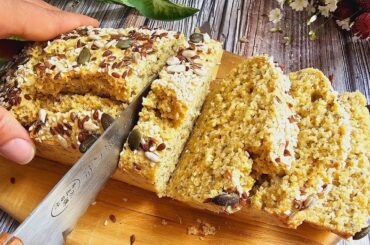 Mix oatmeal with yogurt! The world's easiest oat bread recipe! No flour!