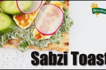 Delicious Sabzi Toast Recipe with Sangak Bread | Healthy & Flavorful Snack!
