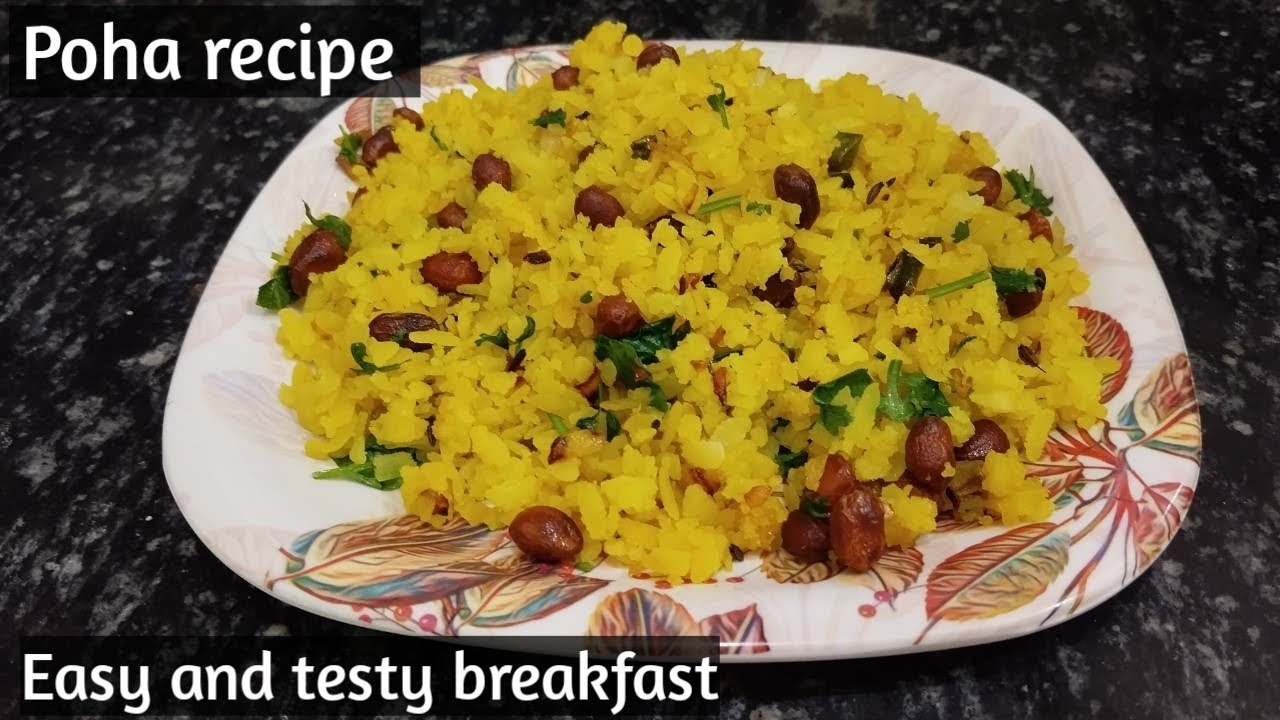 poha recipe in hindi | easy and healthy breakfast | morning breakfast recipes | poha kaise banate he poha recipe in hindi | easy and healthy breakfast | morning breakfast recipes | poha kaise banate he